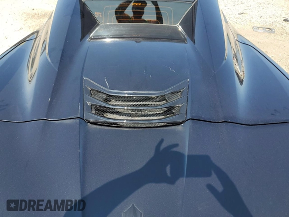 2023 Chevrolet Corvette 3LT with VIN 1G1YC3D47P5500302, listed as a Copart auction lot 62769995 with 768 mi miles and Salvage title. Bid and sale history available at DreamBid. Image 11.