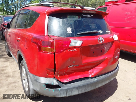 2013 Toyota RAV4 XLE with VIN 2T3WFREV3DW073012, listed as a IAAI auction lot 42049395 with 171,764 mi miles. Bid and sale history available at carsss.com. Image 6.