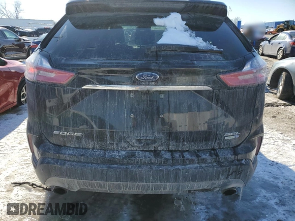2020 Ford Edge SEL with VIN 2FMPK4J9XLBA25967, listed as a Copart auction lot 45670895 with 75,644 mi miles and Non Repairable. Bid and sale history available at carsss.com. Image 6.