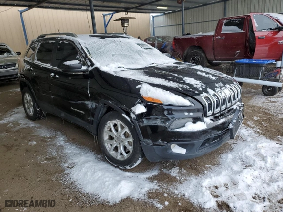 2015 Jeep Cherokee Latitude with VIN 1C4PJLCS6FW670264, listed as a Copart auction lot 88897705 with NaN miles and Salvage Title. Bid and sale history available at carsss.com. Image 4.