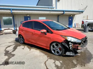 2015 Ford Fiesta ST with VIN 3FADP4GX4FM190145, listed as a Copart auction lot 52610355 with 112,743 mi miles and Salvage Title. Bid and sale history available at carsss.com. Image 4.