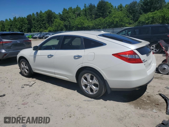 2010 Honda Crosstour EX-L with VIN 5J6TF2H5XAL013615, listed as a Copart auction lot 54076344 with 97,882 mi miles and Salvage Title. Bid and sale history available at carsss.com. Image 2.