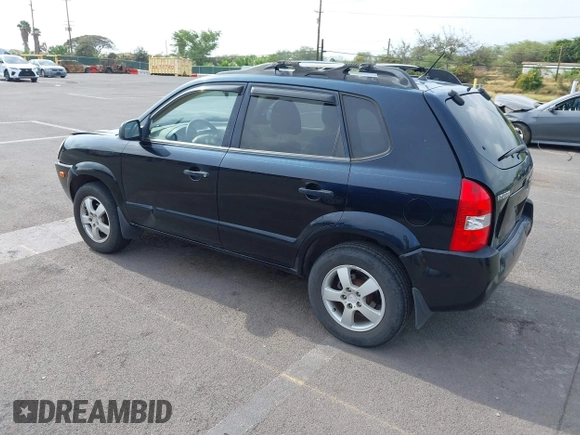 2006 Hyundai Tucson GL with VIN KM8JM12B26U340745, listed as a IAAI auction lot 42129680 with 87,133 mi miles. Bid and sale history available at carsss.com. Image 3.
