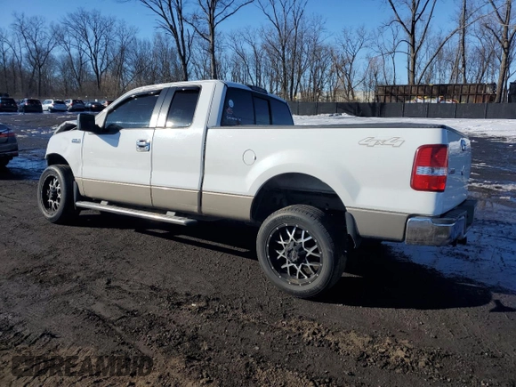 2006 Ford F-150 XLT with VIN 1FTPX145X6NB15870, listed as a Copart auction lot 45870145 with 218,990 mi miles and Salvage Title. Bid and sale history available at carsss.com. Image 2.