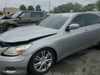 2011 Hyundai Genesis with VIN KMHGC4DF4BU115882, listed as a Copart auction lot 73282404 with 104,797 mi miles and Salvage Title. Bid and sale history available at carsss.com. Image 11.