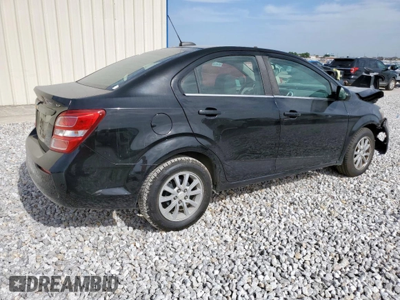 2017 Chevrolet Sonic LT with VIN 1G1JD5SH2H4176859, listed as a Copart auction lot 56787705 with 98,921 mi miles and Salvage title. Bid and sale history available at DreamBid. Image 3.