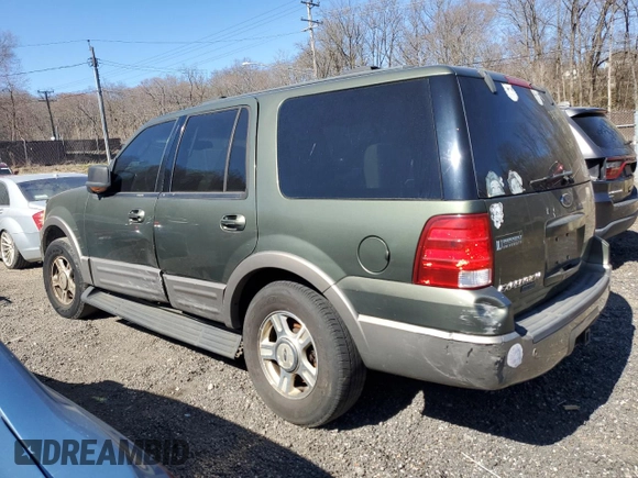 2003 Ford Expedition Eddie Bauer with VIN 1FMPU18L33LA51918, listed as a Copart auction lot 49985655 with 0 mi miles and Salvage Title. Bid and sale history available at carsss.com. Image 2.