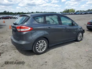2017 Ford C-Max Energi SE with VIN 1FADP5EU6HL107754, listed as a Copart auction lot 68112384 with 167,909 mi miles and Salvage Title. Bid and sale history available at carsss.com. Image 3.