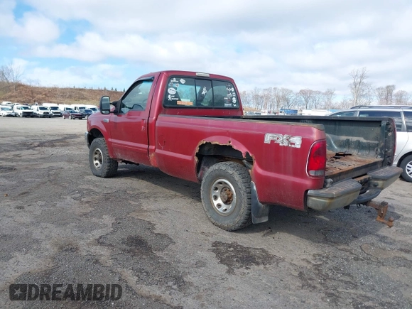 2001 Ford Super Duty F-250 XL with VIN 1FTNF21F81EA91185, listed as a IAAI auction lot 41905227 with 182,980 mi miles. Bid and sale history available at carsss.com. Image 3.