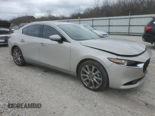 2023 Mazda 3 S Premium with VIN 3MZBPBDM9PM364077, listed as a Copart auction lot 87365564 with 19,236 mi miles and Salvage title. Bid and sale history available at DreamBid. Image 4.