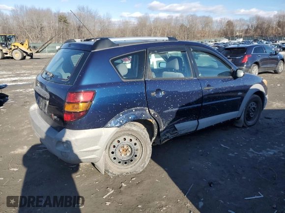 2003 Pontiac Vibe with VIN 5Y2SM62803Z423180, listed as a Copart auction lot 46406585 with 164,203 mi miles and Salvage Title. Bid and sale history available at DreamBid. Image 3.