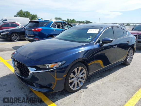 2019 Mazda 3 Preferred with VIN 3MZBPADL3KM110892, listed as a IAAI auction lot 42236763 with 52,222 mi miles and . Bid and sale history available at DreamBid. Image 17.