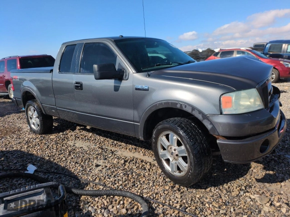 2006 Ford F-150 XLT with VIN 1FTPX14V46NB80441, listed as a Copart auction lot 46143795 with 193,600 mi miles and Salvage Title. Bid and sale history available at carsss.com. Image 4.