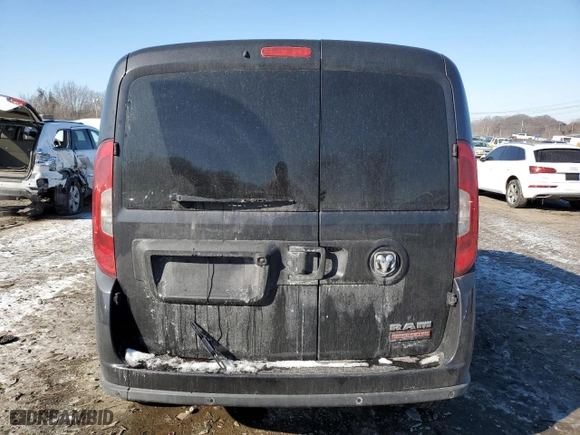2015 Ram ProMaster City Cargo Van Tradesman SLT with VIN ZFBERFBT1F6A66641, listed as a Copart auction lot 41875055 with 182,638 mi miles and Salvage Title. Bid and sale history available at carsss.com. Image 6.