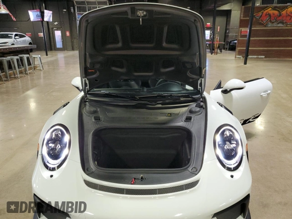 2019 Porsche 911 GT3 RS with VIN WP0AF2A94KS165326, listed as a Copart auction lot 76881844 with 9,991 mi miles and Salvage Title. Bid and sale history available at DreamBid. Image 10.