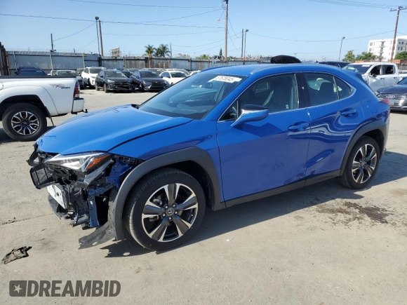 2022 Lexus UX 200 с VIN JTHX3JBH0N2049742, выставлен на аукционе Copart как лот 57678045 с пробегом 18 728 миль миль и Списание • Salvage title. История ставок и продаж доступна на DreamBid. Изображение 1.