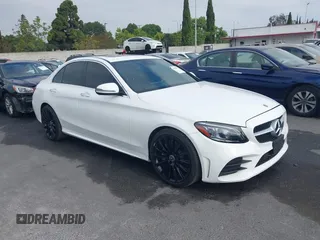 2019 Mercedes-Benz C 300 with VIN WDDWF8DB3KR458090, listed as a IAAI auction lot 42358177 with 33,201 mi miles and . Bid and sale history available at DreamBid. Image 1.