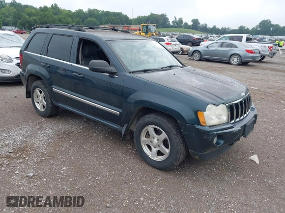 2005 Jeep Grand Cherokee Limited z VIN 1J4HR58N45C670673, wystawiony jako IAAI lot #42849069 z przebiegiem 141 435 mil mil oraz . Historia ofert i sprzedaży dostępna na DreamBid. Obrazek 1.