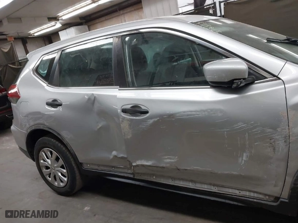 2018 Nissan Rogue S with VIN KNMAT2MT9JP585231, listed as a IAAI auction lot 41677191 with 130,315 mi miles. Bid and sale history available at carsss.com. Image 12.