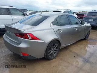 2015 Lexus IS 250 with VIN JTHCF1D28F5022738, listed as a IAAI auction lot 42487636 with 104,789 mi miles and . Bid and sale history available at DreamBid. Image 4.