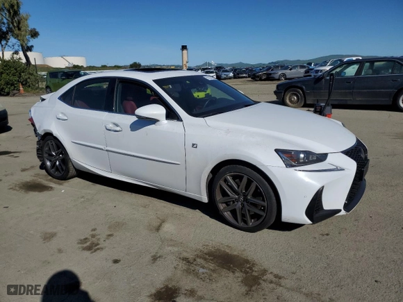 2019 Lexus IS with VIN JTHBA1D20K5085806, listed as a Copart auction lot 51327255 with 69,011 mi miles and Salvage Title. Bid and sale history available at carsss.com. Image 4.