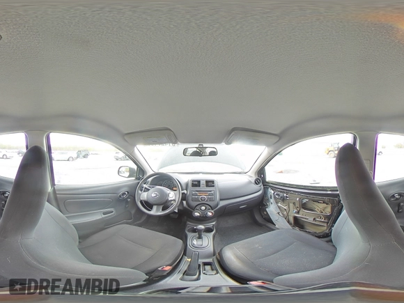 2014 Nissan Versa S Plus with VIN 3N1CN7AP5EL809462, listed as a Copart auction lot 51427155 with 54,240 mi miles and Salvage Title. Bid and sale history available at DreamBid. Image 12.