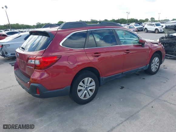 2018 Subaru Outback Premium with VIN 4S4BSACC2J3385359, listed as a IAAI auction lot 41954556 with 108,755 mi miles. Bid and sale history available at carsss.com. Image 4.