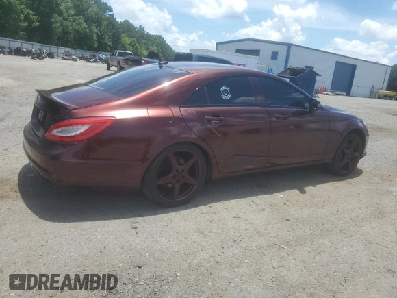 2013 Mercedes-Benz CLS 550 z VIN WDDLJ7DB9DA072058, wystawiony jako Copart lot #62888085 z przebiegiem 128 936 mil mil oraz Szkoda całkowita • Salvage title. Historia ofert i sprzedaży dostępna na DreamBid. Obrazek 3.