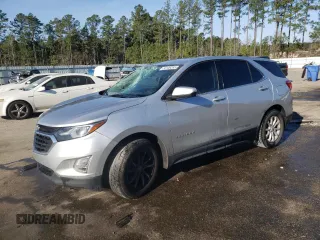 2019 Chevrolet Equinox LT with VIN 3GNAXKEV4KS666460, listed as a Copart auction lot 50139285 with 136,786 mi miles and Salvage Title. Bid and sale history available at DreamBid. Image 1.