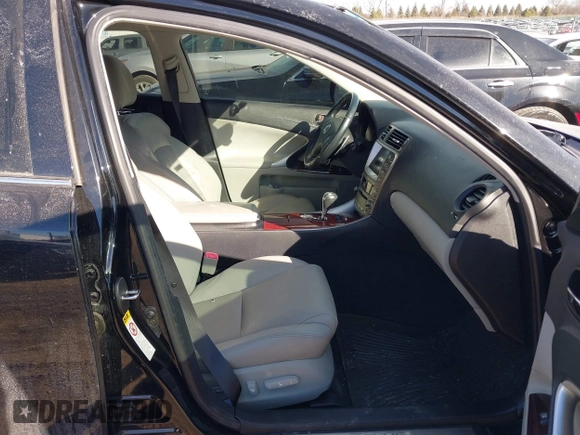 2006 Lexus IS 250 with VIN JTHCK262462003944, listed as a IAAI auction lot 41450633 with 209,286 mi miles and . Bid and sale history available at DreamBid. Image 5.