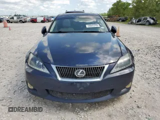 2009 Lexus IS 250 with VIN JTHBK262395095515, listed as a Copart auction lot 59943765 with 170,234 mi miles and Salvage title. Bid and sale history available at DreamBid. Image 5.