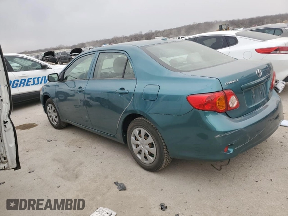 2010 Toyota Corolla with VIN JTDBU4EE5A9116882, listed as a Copart auction lot 48813865 with 168,372 mi miles and Salvage Title. Bid and sale history available at carsss.com. Image 2.
