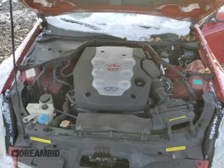 2005 Infiniti G35 Coupe with VIN JNKCV54E35M409366, listed as a Copart auction lot 84870134 with 100,828 mi miles and Salvage Title. Bid and sale history available at carsss.com. Image 11.