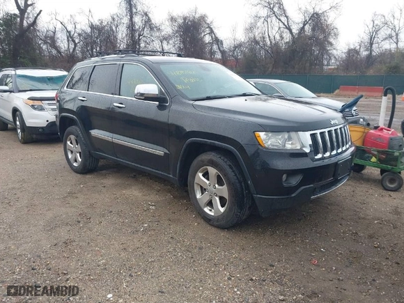 2013 Jeep Grand Cherokee Limited with VIN 1C4RJFBG0DC656382, listed as a IAAI auction lot 41870162 with 162,869 mi miles. Bid and sale history available at carsss.com. Image 1.