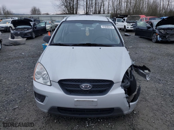 2008 Kia Rondo LX with VIN KNAFG525087198414, listed as a Copart auction lot 41650315 with 168,727 mi miles and Salvage Title. Bid and sale history available at carsss.com. Image 5.