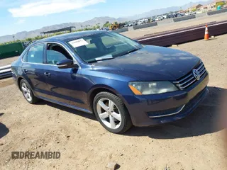 2013 Volkswagen Passat SE with VIN 1VWBP7A37DC065676, listed as a IAAI auction lot 42089057 with 241,371 mi miles. Bid and sale history available at carsss.com. Image 1.
