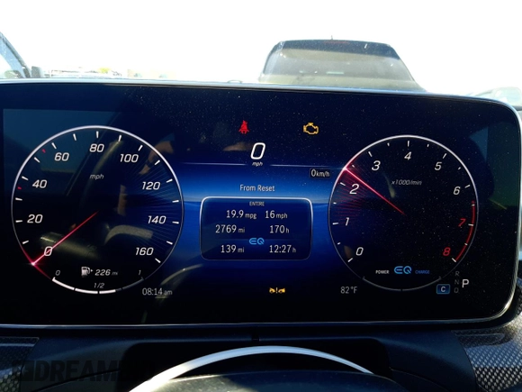 2022 Mercedes-Benz C 300 with VIN W1KAF4GB8NR054768, listed as a Copart auction lot 54647124 with 2,769 mi miles and Clean Title. Bid and sale history available at DreamBid. Image 9.