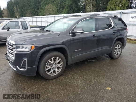 2020 GMC Acadia SLT with VIN 1GKKNULS6LZ182791, listed as a Copart auction lot 50837805 with 36,972 mi miles and Salvage Title. Bid and sale history available at DreamBid. Image 1.
