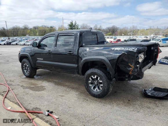 2017 Toyota Tacoma SR5 with VIN 3TMCZ5AN2HM106646, listed as a Copart auction lot 51090235 with 112,121 mi miles and Salvage Title. Bid and sale history available at carsss.com. Image 2.