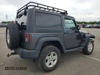 2017 Jeep Wrangler Sport with VIN 1C4GJWAG8HL608093, listed as a Copart auction lot 65006675 with 52,630 mi miles and Salvage title. Bid and sale history available at DreamBid. Image 3.