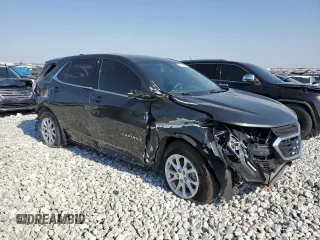 2018 Chevrolet Equinox LT with VIN 3GNAXJEVXJS575380, listed as a Copart auction lot 50518014 with 91,348 mi miles and Salvage Title. Bid and sale history available at DreamBid. Image 4.