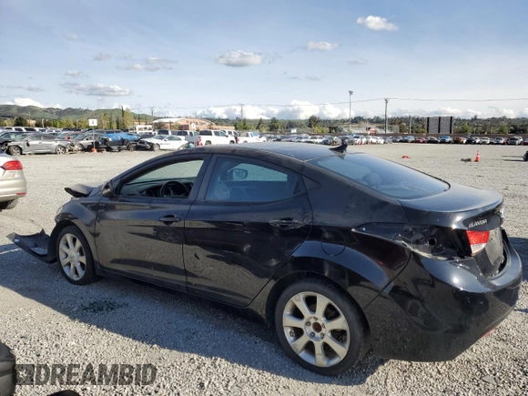 2011 Hyundai Elantra Limited z VIN KMHDH4AE1BU106475, wystawiony jako Copart lot #50752615 z przebiegiem 141 895 mil mil oraz Szkoda całkowita • Salvage title. Historia ofert i sprzedaży dostępna na DreamBid. Obrazek 2.