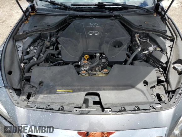 2019 Infiniti Q50 Luxe with VIN JN1EV7AP8KM543039, listed as a Copart auction lot 61196104 with 68,084 mi miles and Non repairable. Bid and sale history available at DreamBid. Image 11.