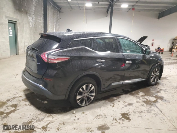 2016 Nissan Murano SL with VIN 5N1AZ2MH6GN141766, listed as a Copart auction lot 81680304 with 85,123 mi miles and Salvage Title. Bid and sale history available at carsss.com. Image 3.