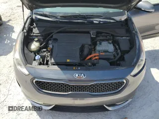 2017 Kia Niro EX with VIN KNDCC3LC0H5037575, listed as a Copart auction lot 48672445 with 93,433 mi miles and Salvage Title. Bid and sale history available at carsss.com. Image 12.