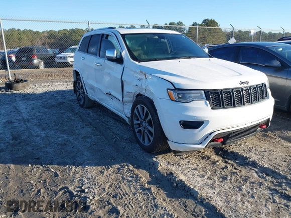 2017 Jeep Grand Cherokee Overland with VIN 1C4RJFCG8HC641729, listed as a IAAI auction lot 41233125 with 116,874 mi miles. Bid and sale history available at carsss.com. Image 1.