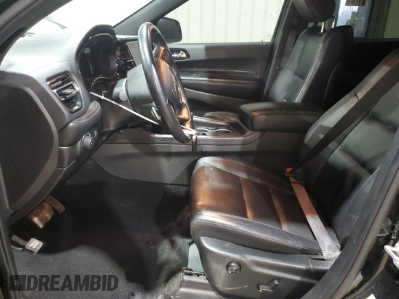 2021 Dodge Durango GT Plus with VIN 1C4RDJDG9MC849122, listed as a Copart auction lot 48773215 with 42,458 mi miles and Salvage Title. Bid and sale history available at carsss.com. Image 7.