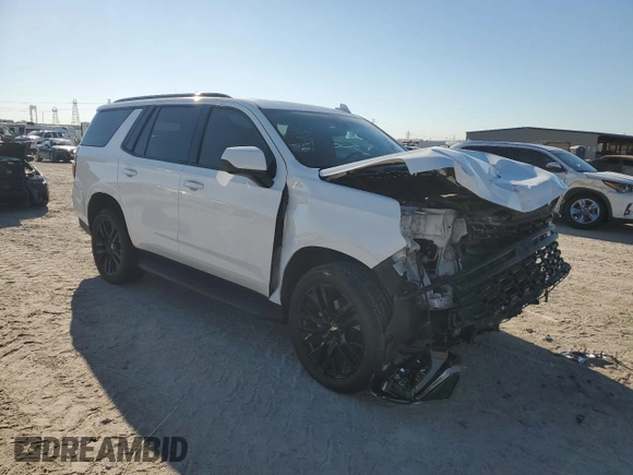2021 Chevrolet Tahoe LS with VIN 1GNSCMKD5MR293121, listed as a Copart auction lot 73419424 with 75,657 mi miles and Salvage title. Bid and sale history available at DreamBid. Image 4.