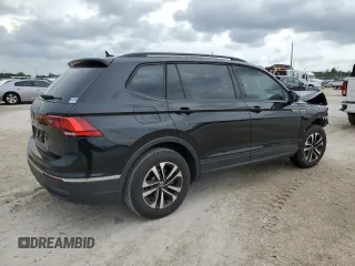 2024 Volkswagen Tiguan S with VIN 3VVRB7AX7RM132156, listed as a Copart auction lot 52349895 with 1,251 mi miles and Salvage title. Bid and sale history available at DreamBid. Image 3.