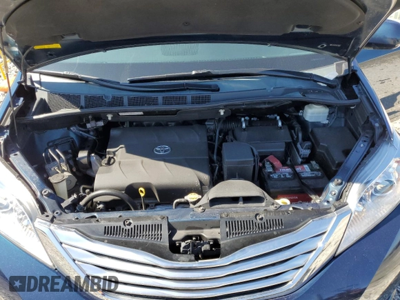 2011 Toyota Sienna XLE AAS with VIN 5TDYK3DC6BS170205, listed as a Copart auction lot 50868135 with 153,134 mi miles and Salvage Title. Bid and sale history available at DreamBid. Image 12.